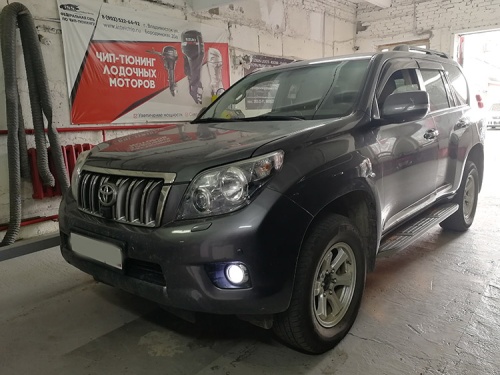 Toyota Prado 150 4000cc - отключение продувки катализатора SAP