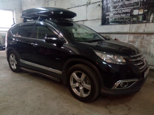 Honda CRV 2012 — увеличение мощности и отключение катализатора