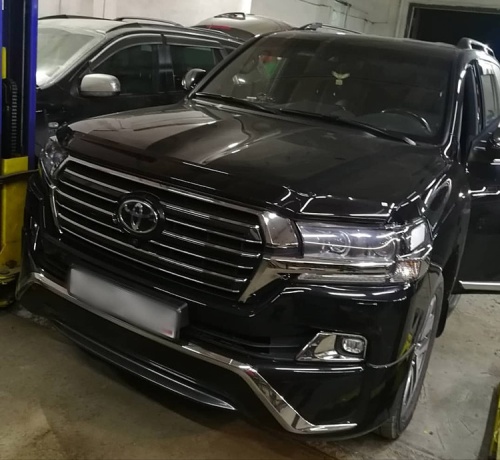 Lexus LX450D — исправляем кривой тюнинг гаражных чудо — мастеров