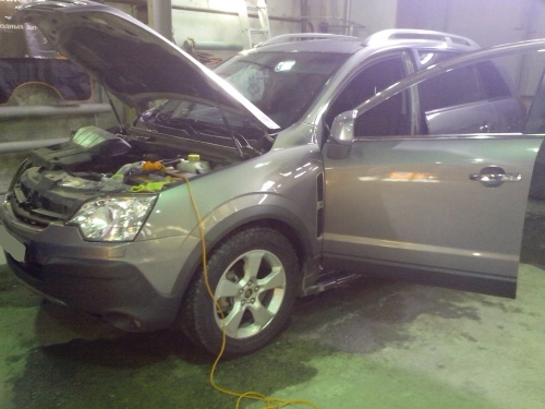 Отключение DPF + EGR + тюнинг Opel Antara