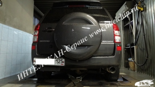 Suzuki Escudo 2400cc — настраиваем на стенде stage2